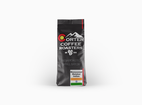 Indian Monsooned Malabar Light Roast Coffee Beans Indian Monsooned Malabar Light Roast Coffee Beans