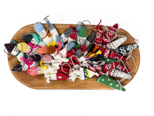 Ornaments made from Alpaca