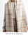 Undyed Plaid Alpaca Scarf