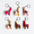Alpaca Key Chains--Set of 10