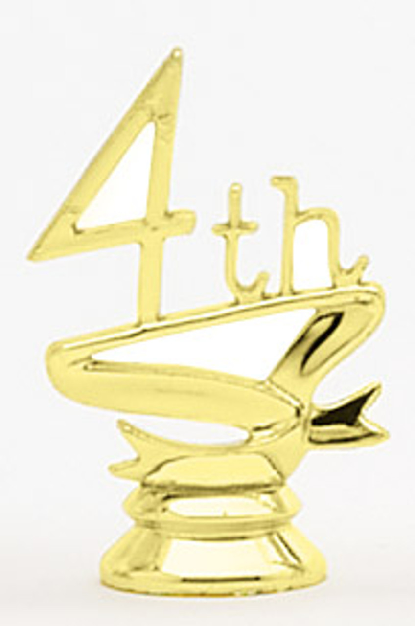 2 1/2 All Star Gold Trophy Trim Piece