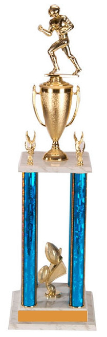 4 Column Plastic Trophy - 32.75" Tall