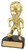 Soccer Male Bobble Head Bright Gold Resin 6" Tall
