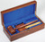 10" Deluxe Gavel Set in Walnut Piano Finish