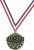 All Star Medal with Red, White & Blue Ribbon
