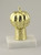 Halloween Pumpkin Gold Trophy on Marble Base