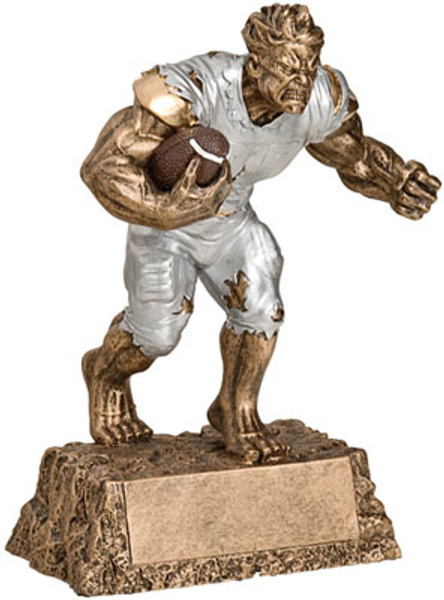 Football Monster Resin Award 6.75" Tall