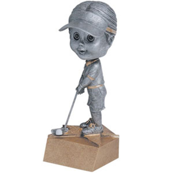 Hockey Bobble Head Resin 6" Tall