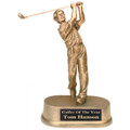 Golf Resin Male 8.75" Tall