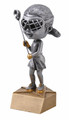 Lacrosse Bobble Head Female Resin 6" Tall