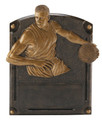 Basketball Male Legends of Fame Standing Resin Award 8" Tall