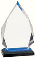 Diamond Impress Blue Acrylic 8.75" Tall