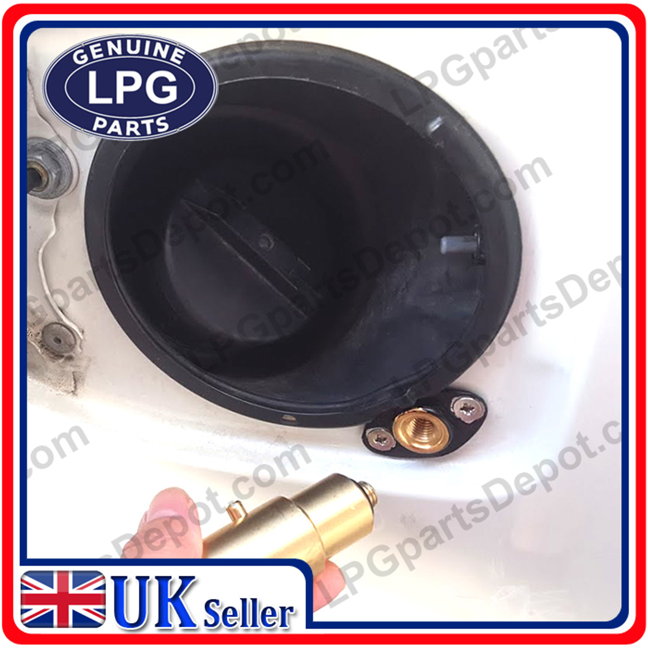 LPG GPL DISH Adaptor to 21mm Clip On 511 Type Adapter Set to Fill Gas – DN  AUTOGAS PARTS LTD