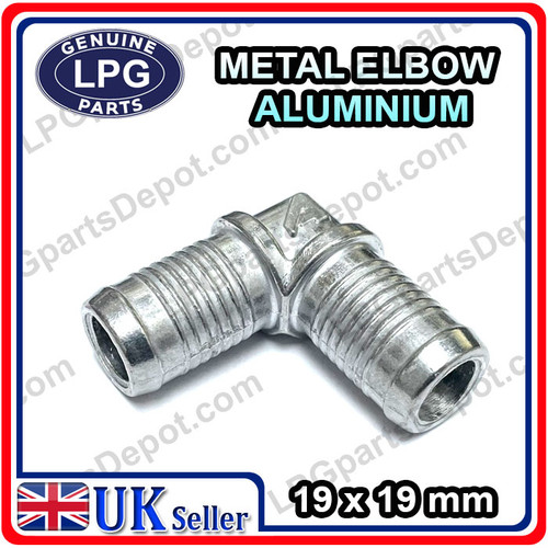 METAL ELBOW 19mm hose connector