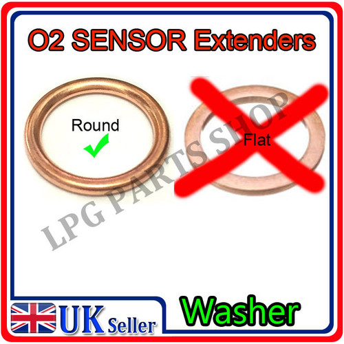 D18 Copper crush washer