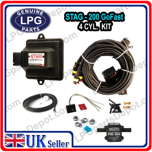 AC STAG 200 GoFast :: 4 CYLINDER LPG CNG Conversion ECU controller