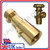 Propane RED Bottle Gas Adaptor with W21.8 Left Hand FEMALE SHELL thread swivel nut refill