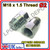 M18 x 1.5mm step x D2 hole STEEL Lambda O2 Oxygen Sensor Extender Spacer for Decat & Hydrogen