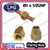 Flaring Nut D8 x 1/2" UNF compression fitting  (Metal-Brass)