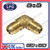 JIC 3/4" UNF x JIC 3/4" UNF (Elbow) Gas Bottle Adaptor Connector Coupling Brass metal