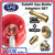 Safefill Gas Bottle Adaptors European SET plus BAYONET Extension Refill