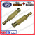 8mm ORANGE gas hose push on connector to 8mm Copper pipe