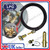 BASBANK Gas Bottle refill kit with hidden LPG filler point and adaptor bayonet m10