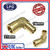 METAL pipe ELBOW for hoses 21x16mm