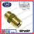 1/4 x 1/4 threaded brass gas connector cooker
