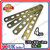4x FLAT BAR with holes 150mm x 20mm Perforated Mounting Bracket D8 hole