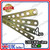 4x FLAT BAR with holes with M8 hole Mounting Bracket 150mm x 20mm x 2.0mm