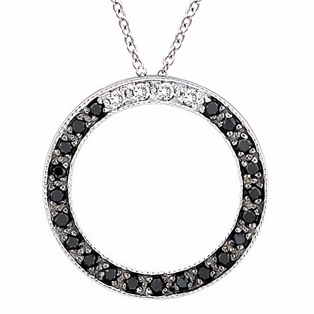 Circle of Life Diamond Pendant Necklace | TheNetJeweler