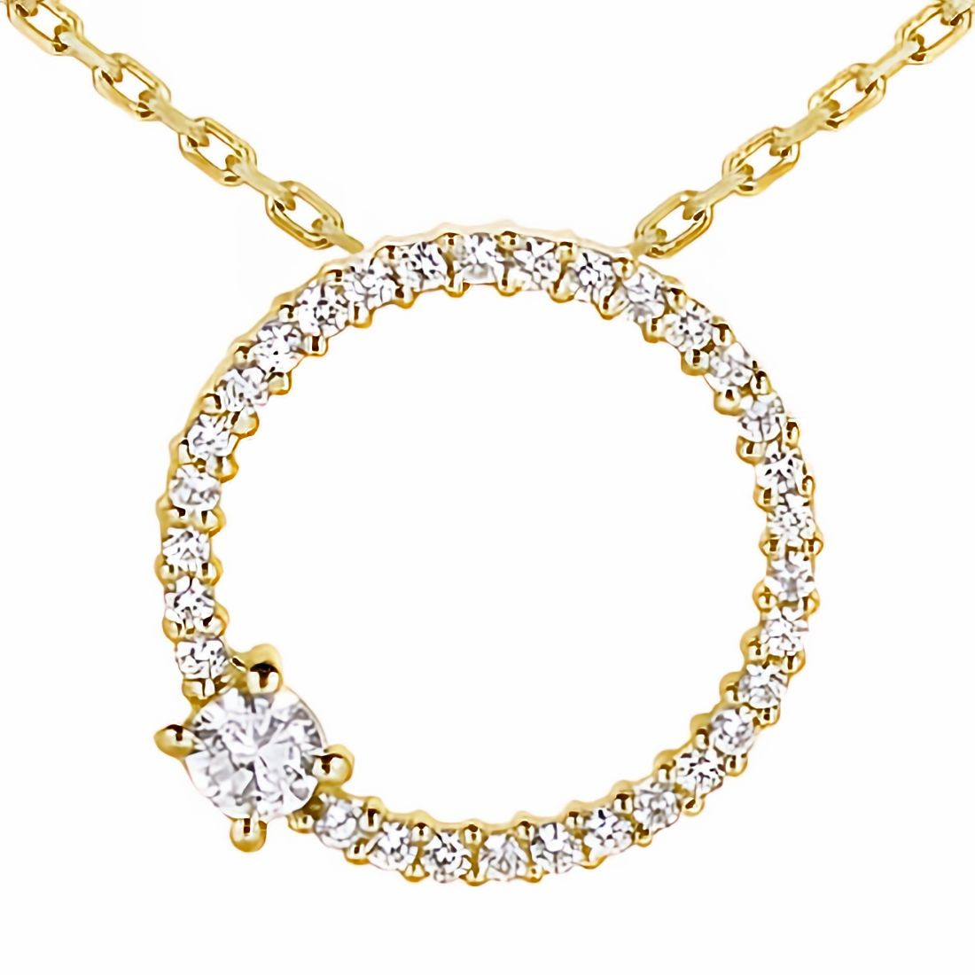 Buy Minimal Harmony Diamond Pendant Set Online | ORRA