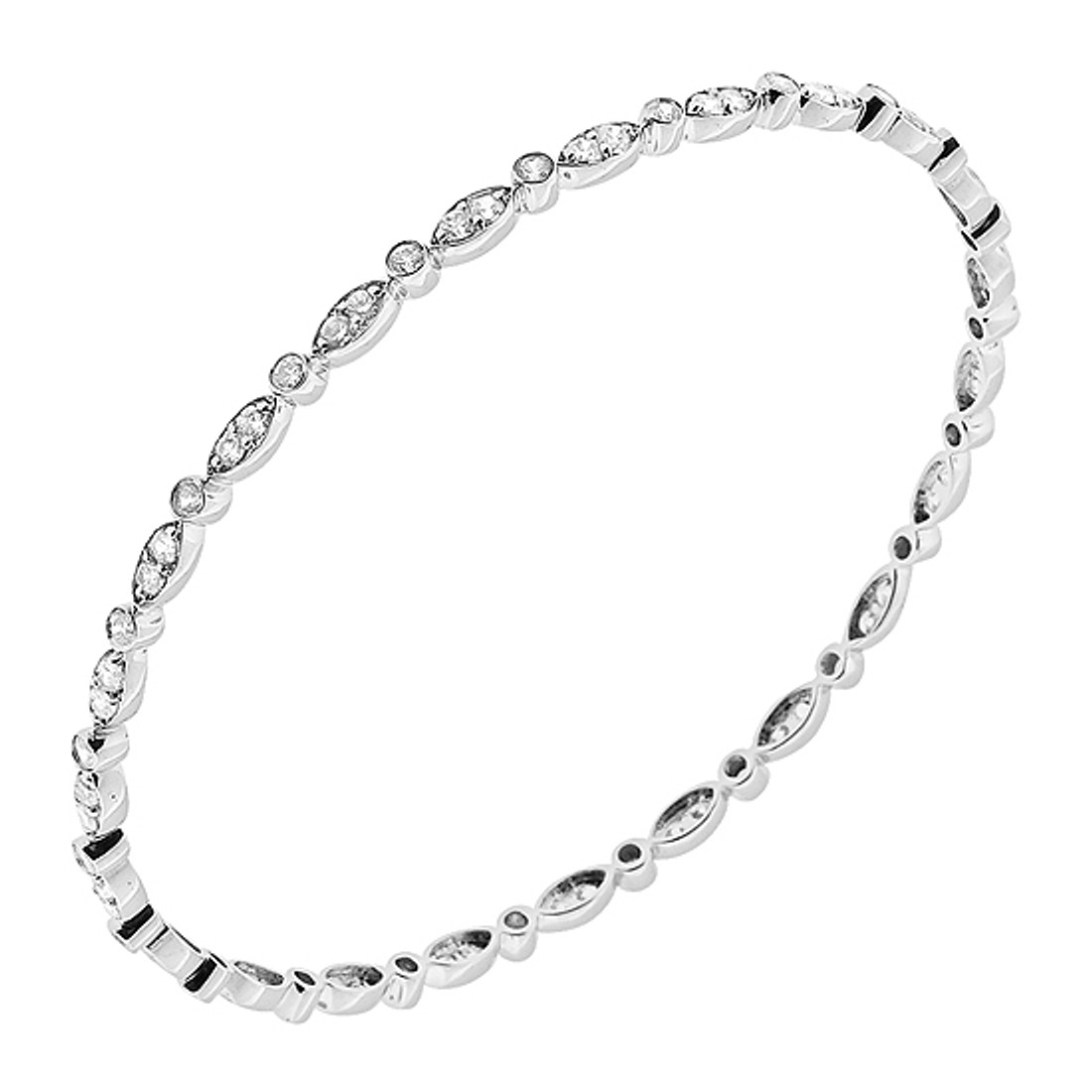 18K Gold Diamond Slider Bracelet | Jewellery & Watch