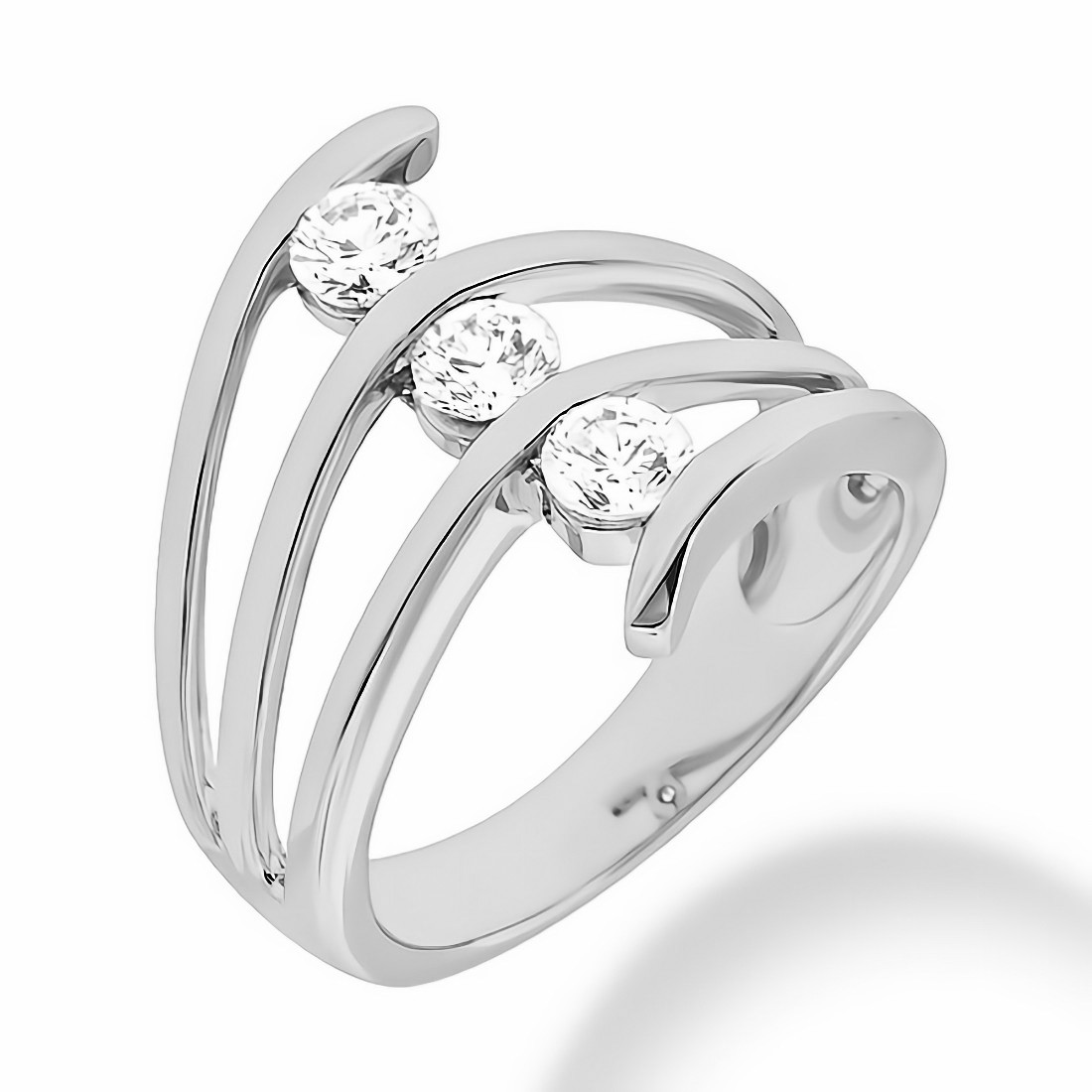 2.75 carat illusion solitaire cocktail ring | Our 2.75 Carat Illusion Solitaire  Cocktail Ring is a testament to our commitment to fine craftsmanship! Let  your inner diva shine shine forth in this... |