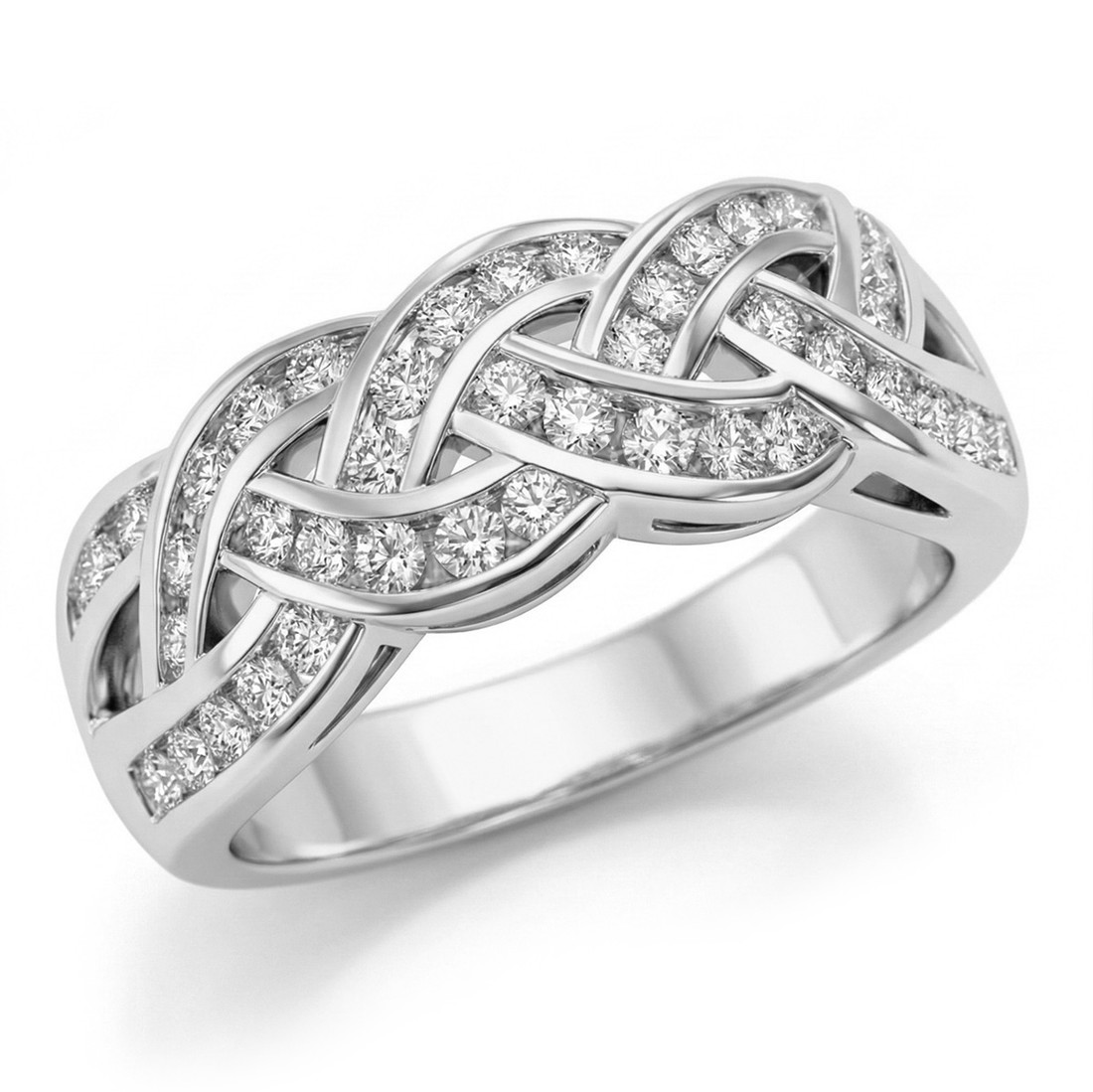 Diamond Weave Anniversary / Statement Ring