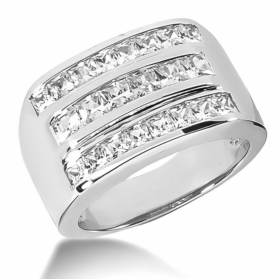 Mens diamond pinky on sale rings