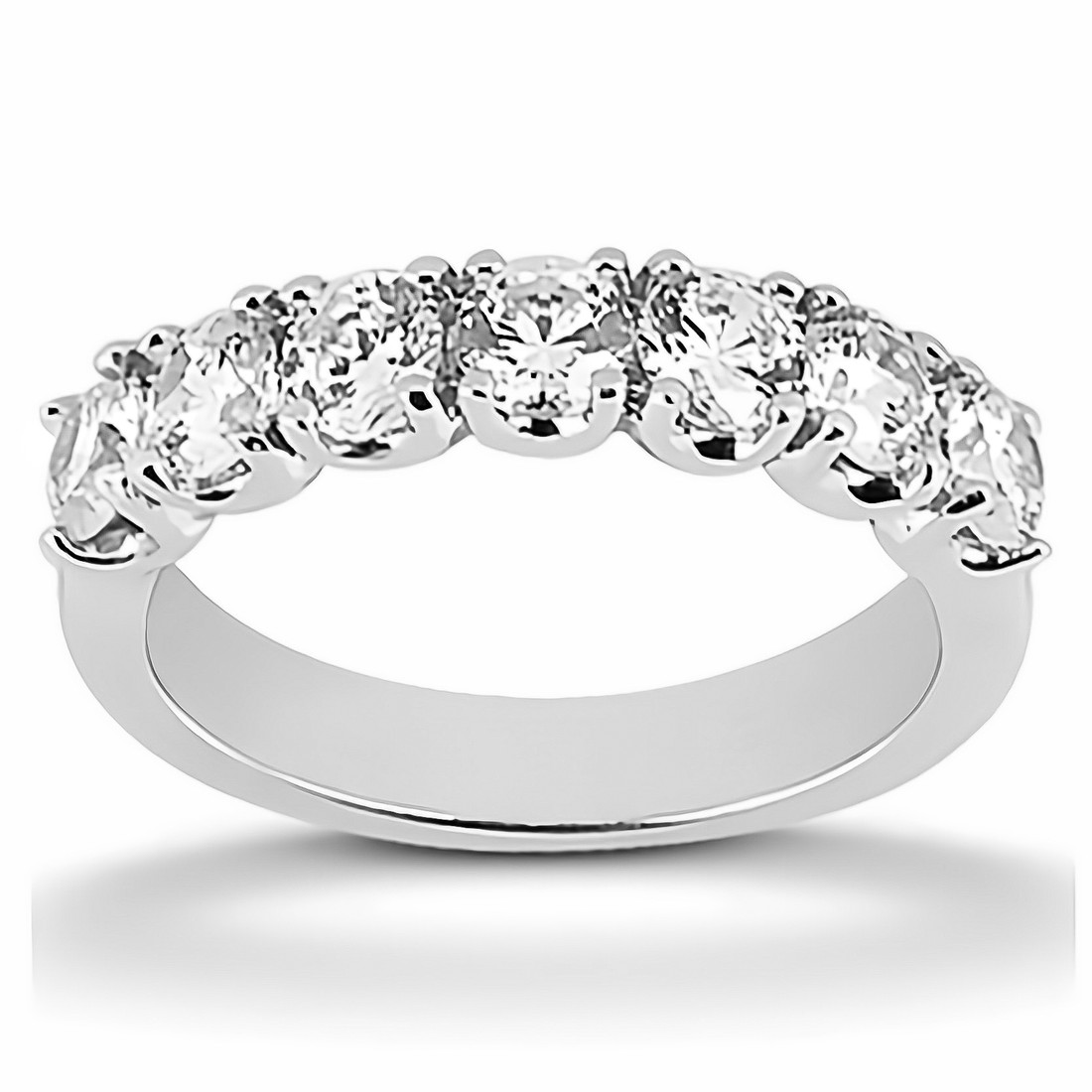 Platinum 7-Stone Diamond Ring