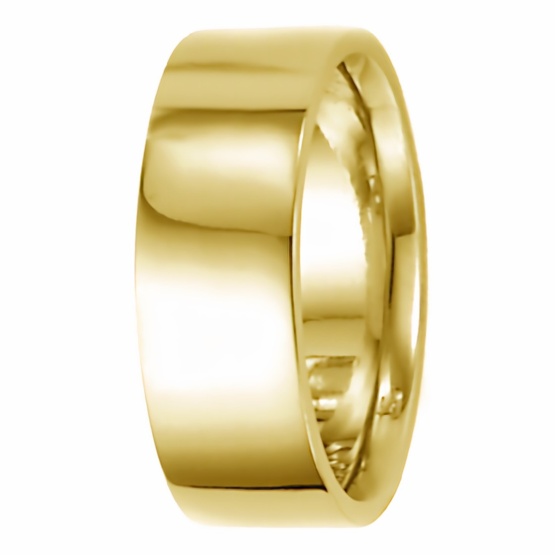 14k Solid Gold Band Plain Wedding Ring – Gold of America