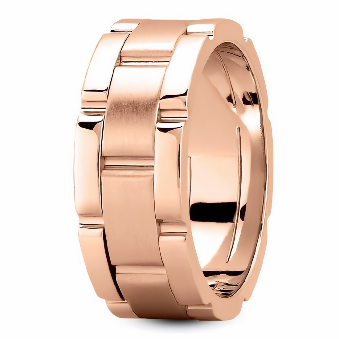 Love Link Diamond Wedding Ring Set | HX Jewelry