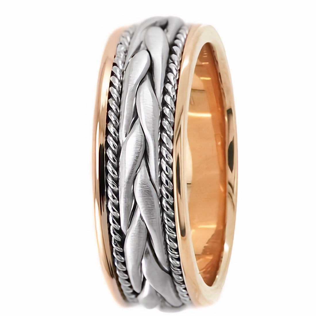 Woven sales wedding band