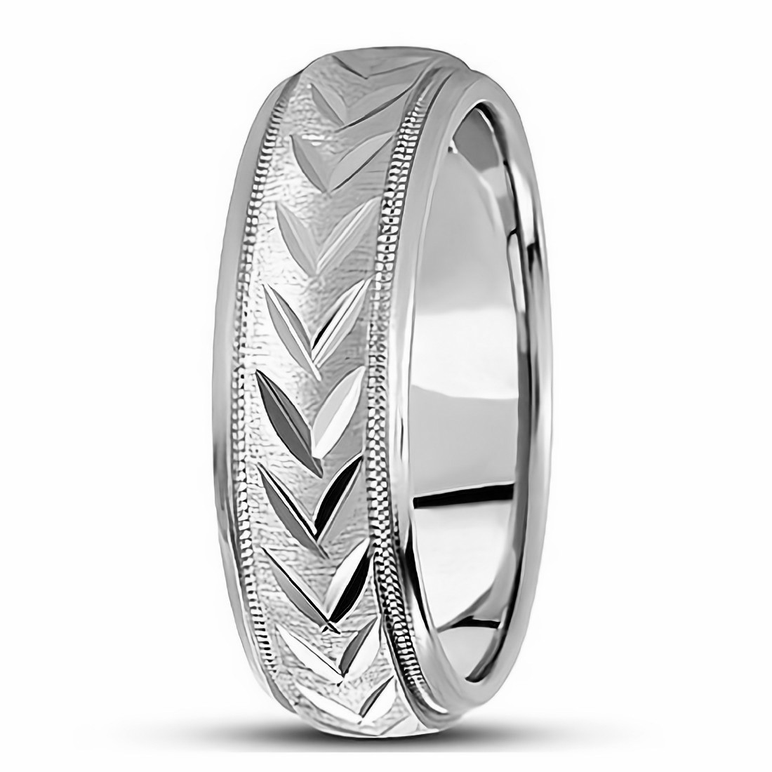 3 MM SOLID PLATINUM PLAIN WEDDING BAND RING size 5 COMFORT FIT