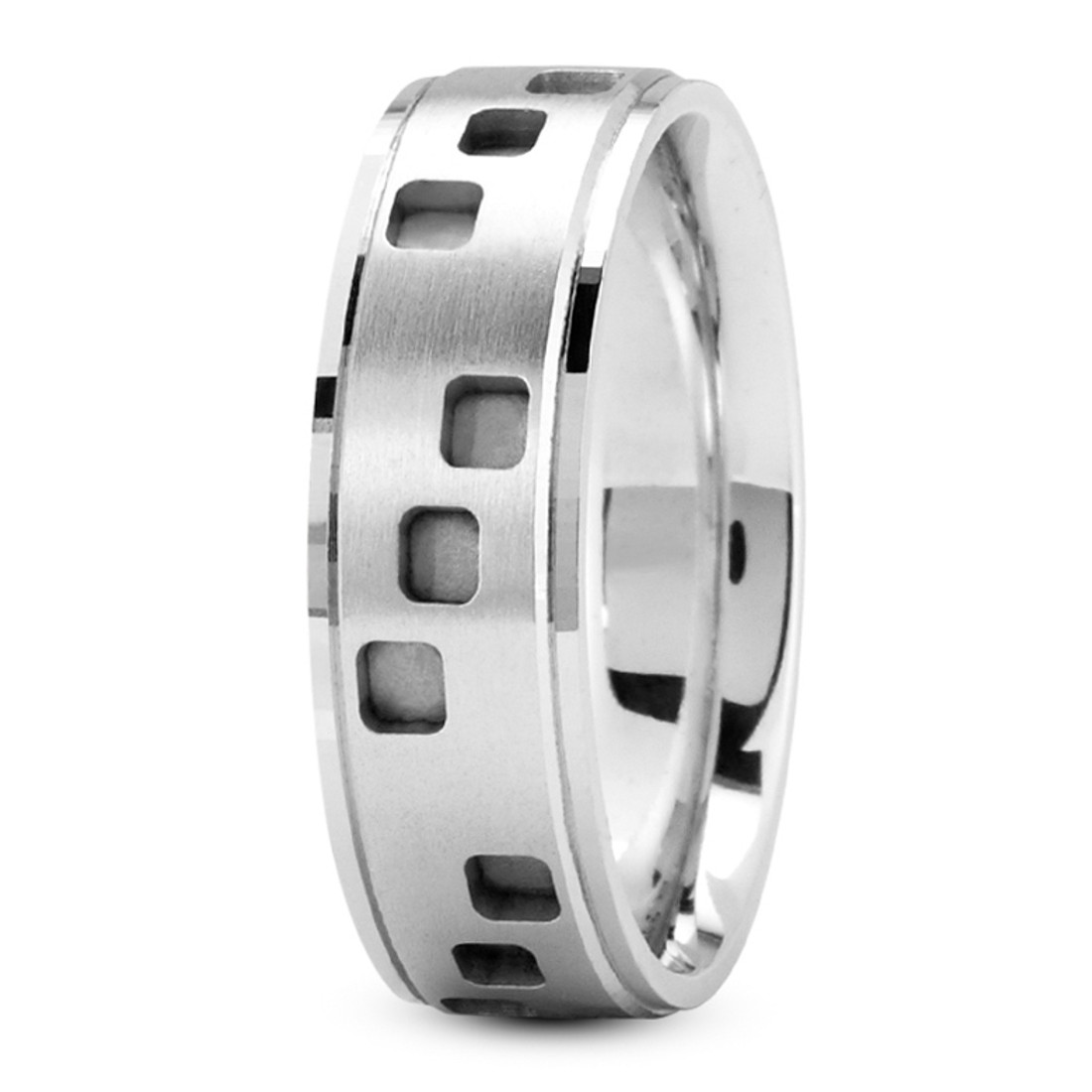 Platinum Love Bands For Him And Her | Diamond Platinum Band |