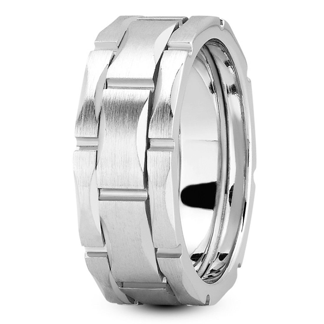 Handmade platinum shop wedding rings