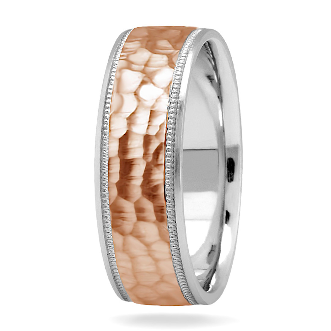 Kirsten Platinum And Rose Gold Band for Her Online Jewellery Shopping India  | Platinum 950 | Candere by Kalyan Jewellers