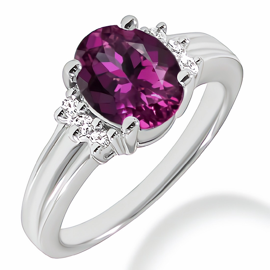Billie - Bezel Set Blue Sapphire Unique Engagement Ring