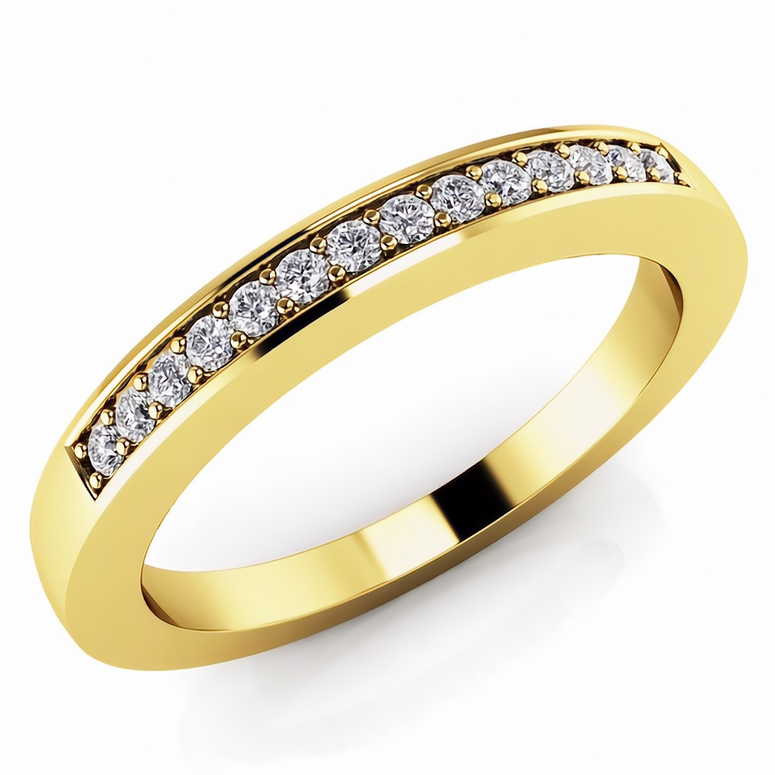 Fine Diamond Wedding Band Bridal Anniversary Ring