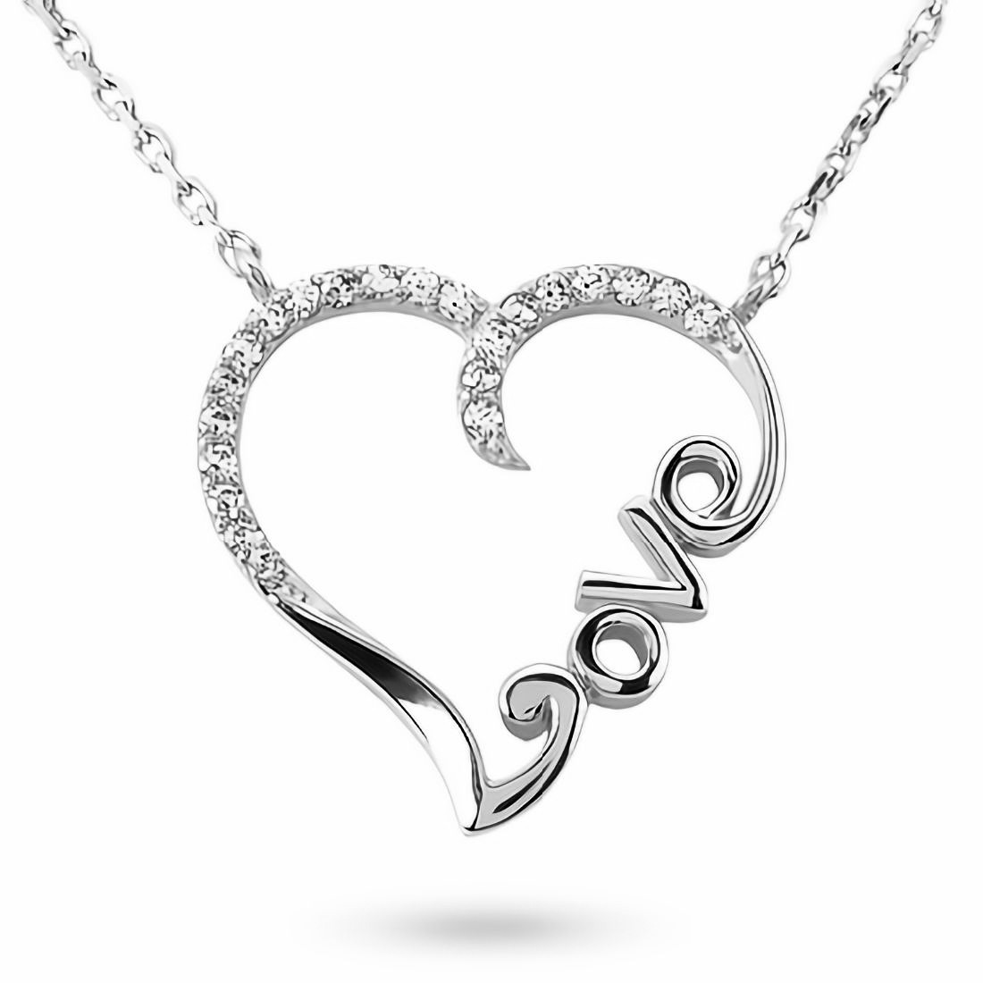 Diamond Heart Pendant – Hamra Jewelers