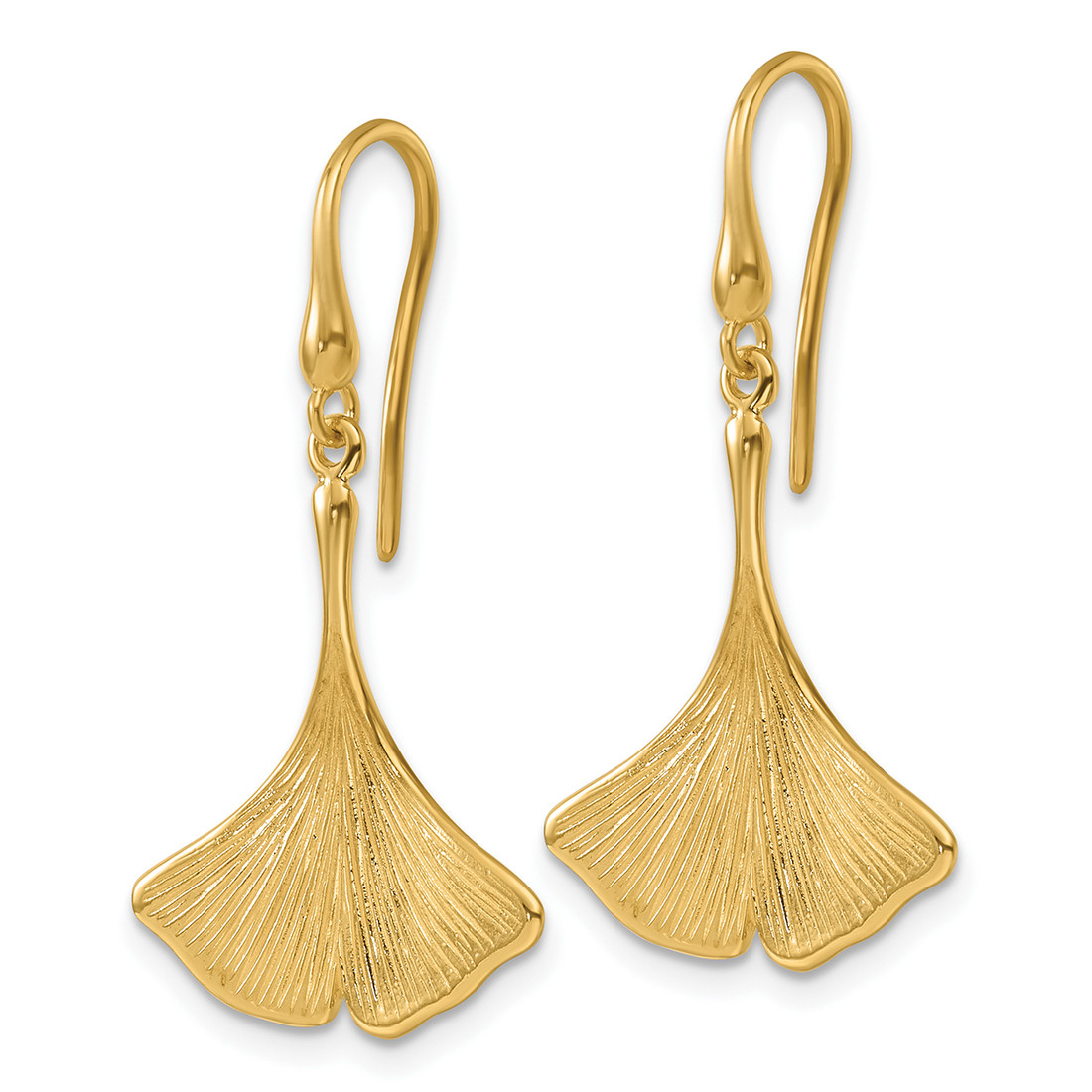 22k Plain Gold Earring JGS-2207-06389 – Jewelegance