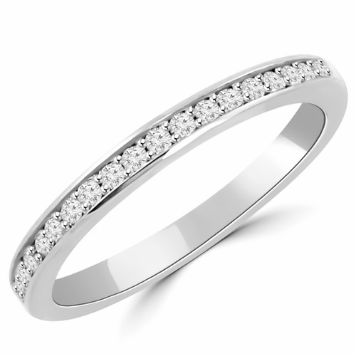 Classic Diamond Wedding Band Ring